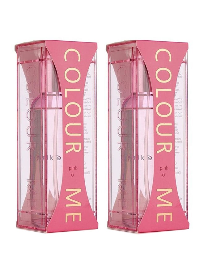 2-Piece Colour Me Pink EDT 100ml