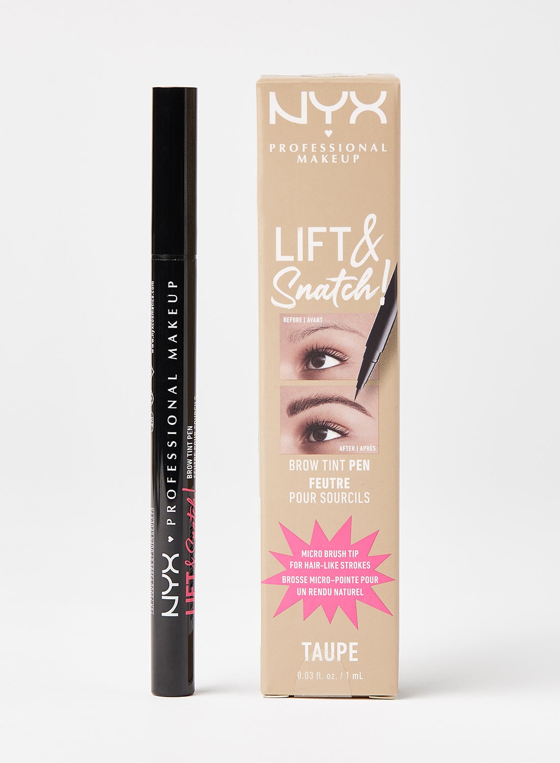Lift & Snatch! Brow Tint Pen Taupe 03