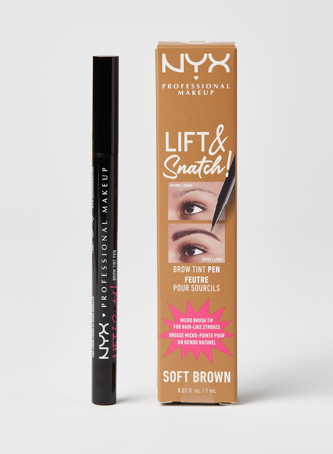 Lift & Snatch! Brow Tint Pen Soft Brown 04