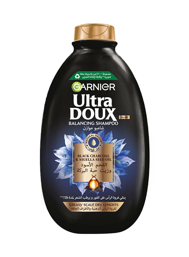 Ultra Doux Black Charcoal & Nigella Seed Oil Purifying & Shine Shampoo 600ml