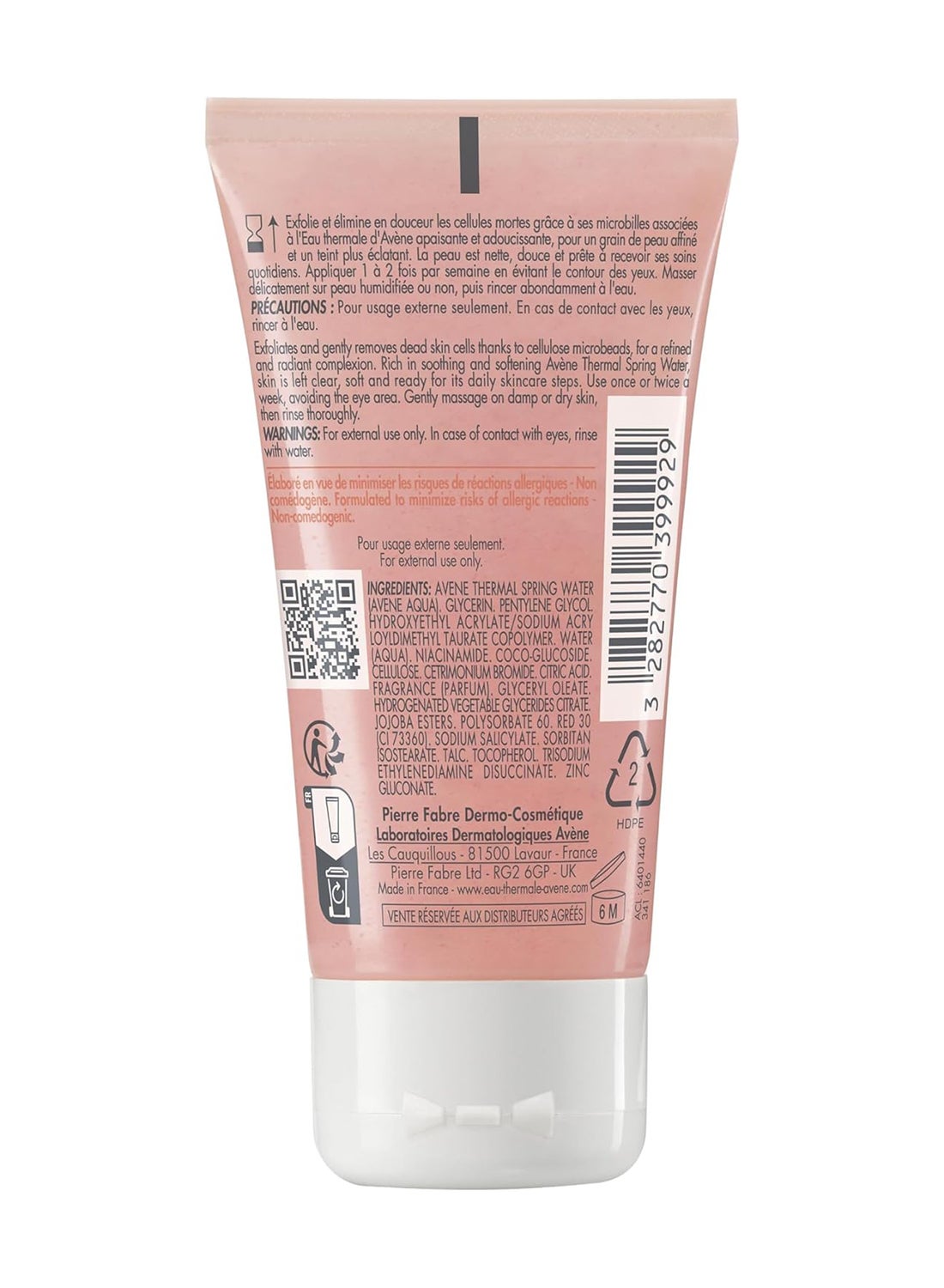 AVENE Getle Exfoliating Gel 75 ml Clear 75ml - image 2