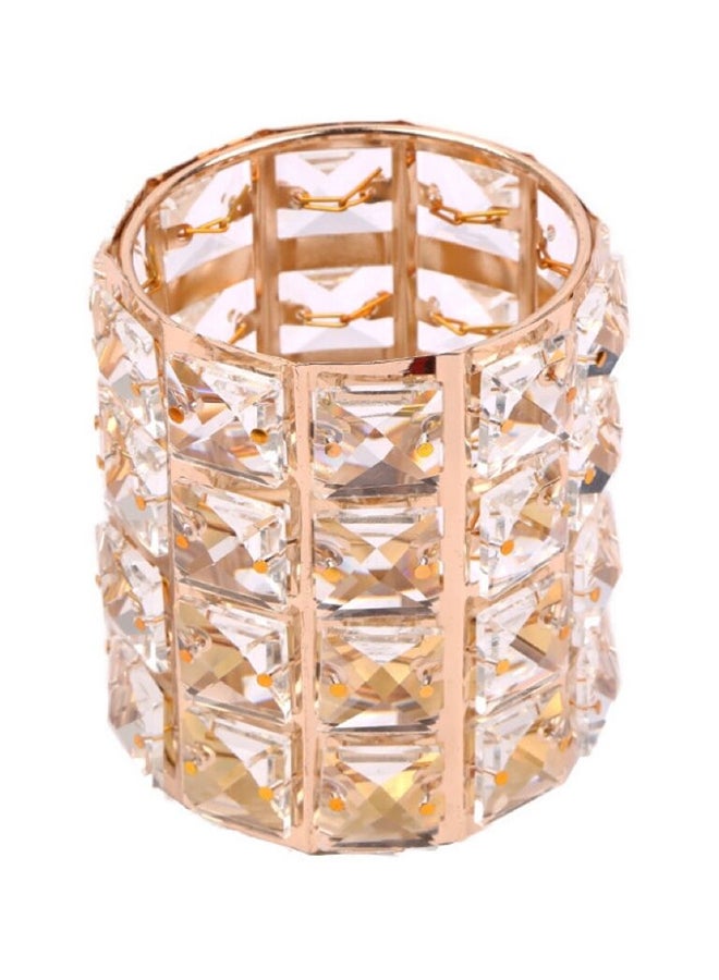 Make Up Brush Organizer Gold