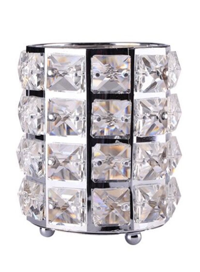 Make Up Brush Organizer Silver