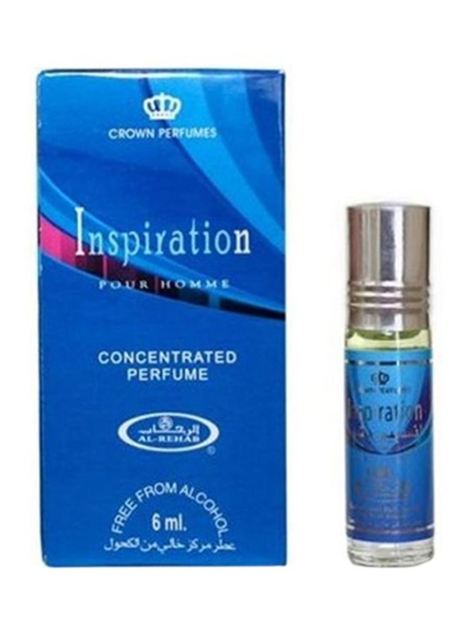 6-Piece Inspiration Concentrated Perfume Oil Without Alcohol 6ml