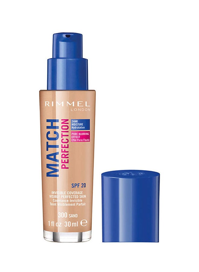 Match Perfection Moisturizing Foundation 300 Sand