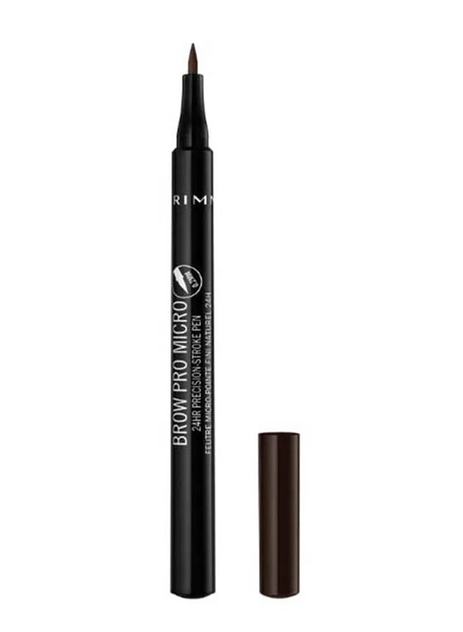 Pro Micro 24HR Precision-Stroke Brow Pen – 004 –Dark Brown