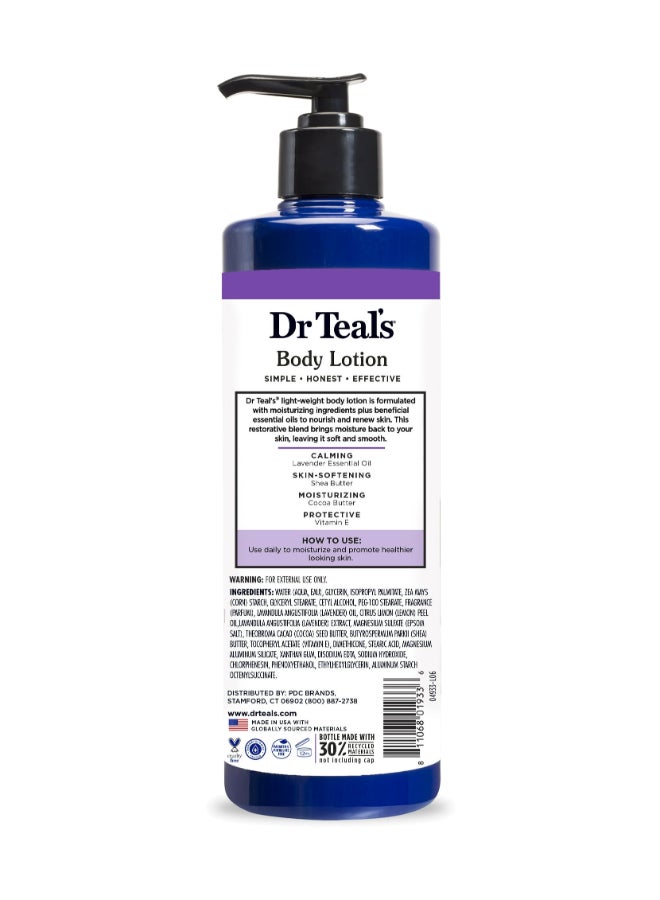 Soothing Lavender Body Lotion for Moisture - Hydrates & Relieves Dry Skin, Calms the Mind for a Better Night's Sleep 532ml - image 2
