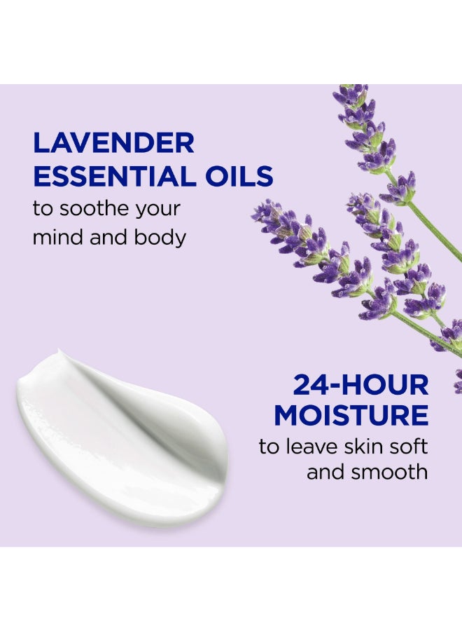 Soothing Lavender Body Lotion for Moisture - Hydrates & Relieves Dry Skin, Calms the Mind for a Better Night's Sleep 532ml - image 3