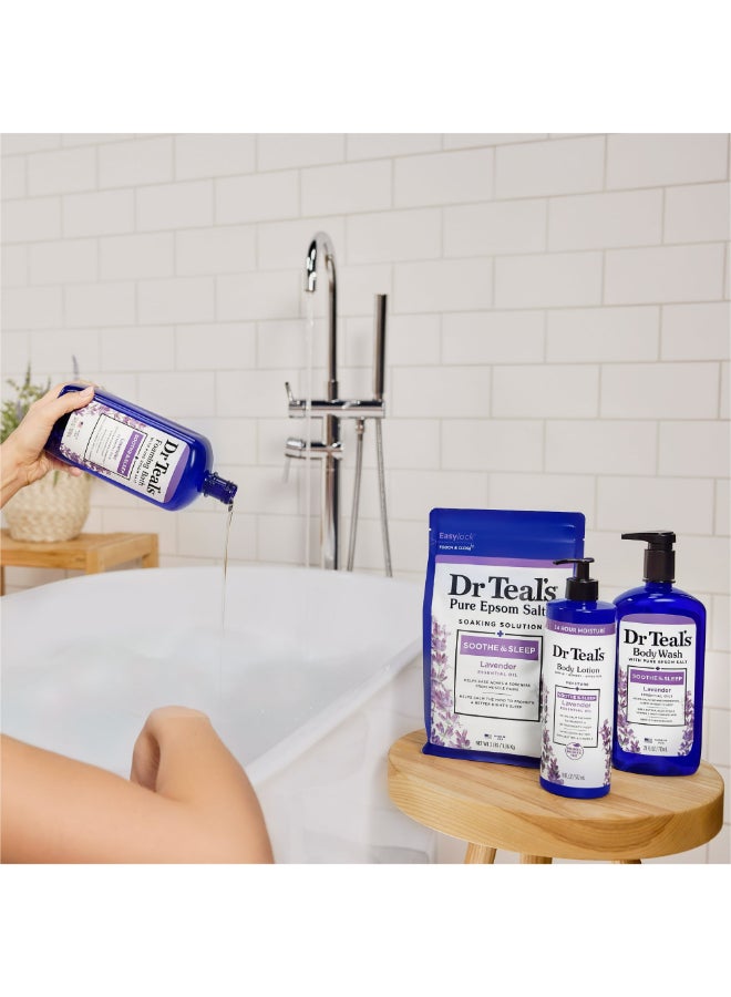 Soothing Lavender Body Lotion for Moisture - Hydrates & Relieves Dry Skin, Calms the Mind for a Better Night's Sleep 532ml - image 6