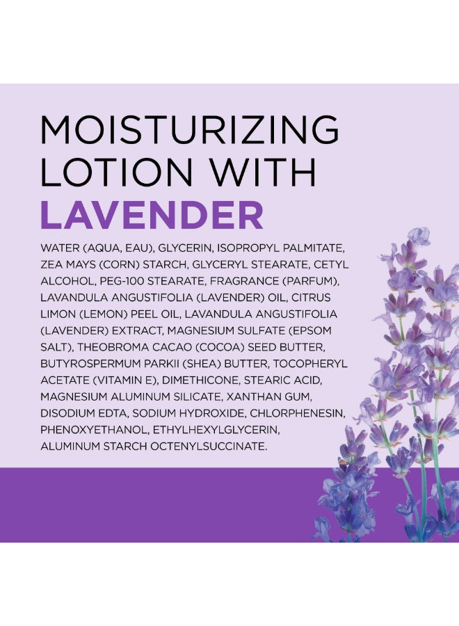 Soothing Lavender Body Lotion for Moisture - Hydrates & Relieves Dry Skin, Calms the Mind for a Better Night's Sleep 532ml - image 7