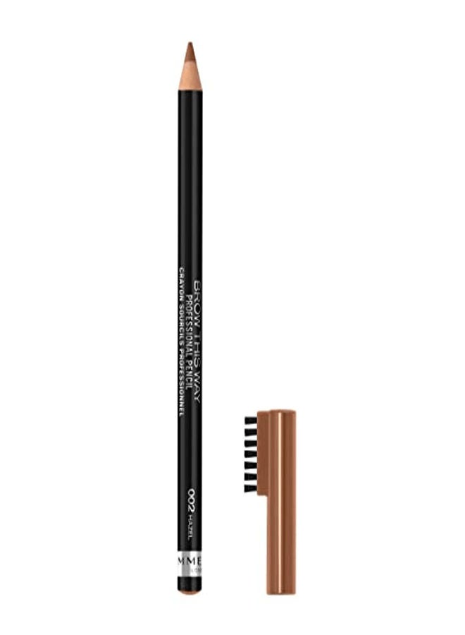Brow This Way Professional Eyebrow Pencil Shade 002 Hazel