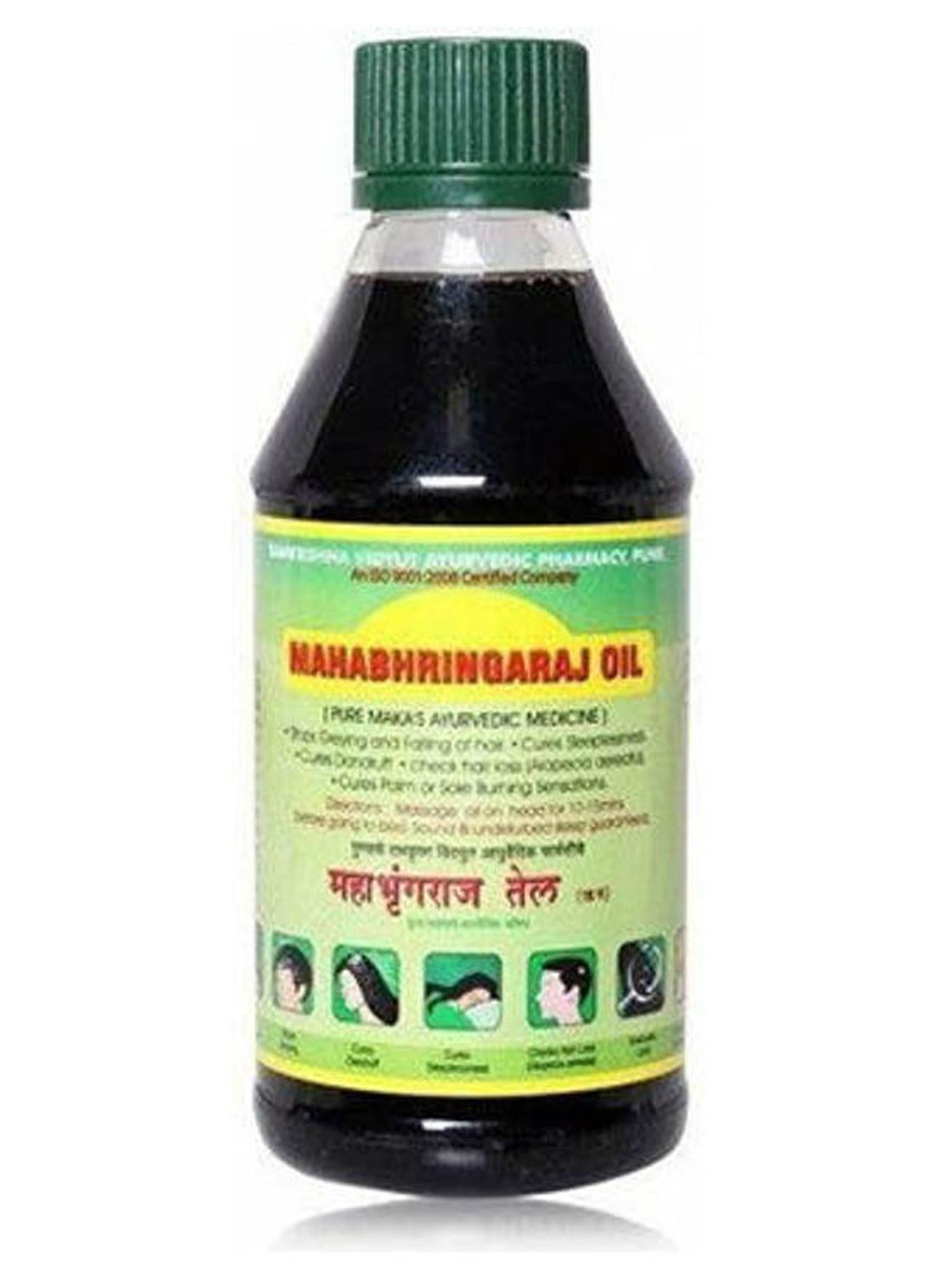 Pure Maka Ayurvedic Medicine Oil Black/Green 200ml