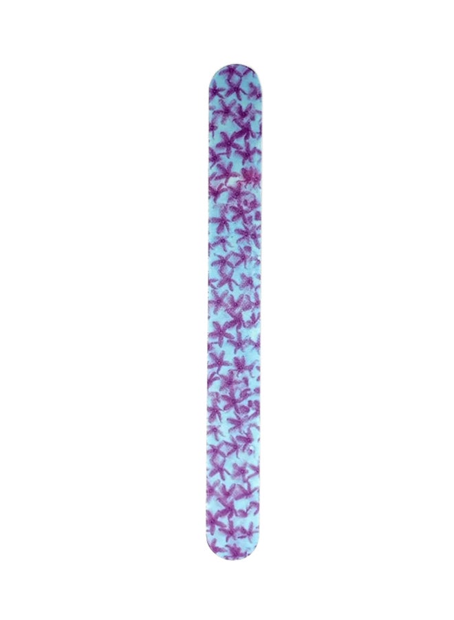 Flower Design Nail File Multicolour