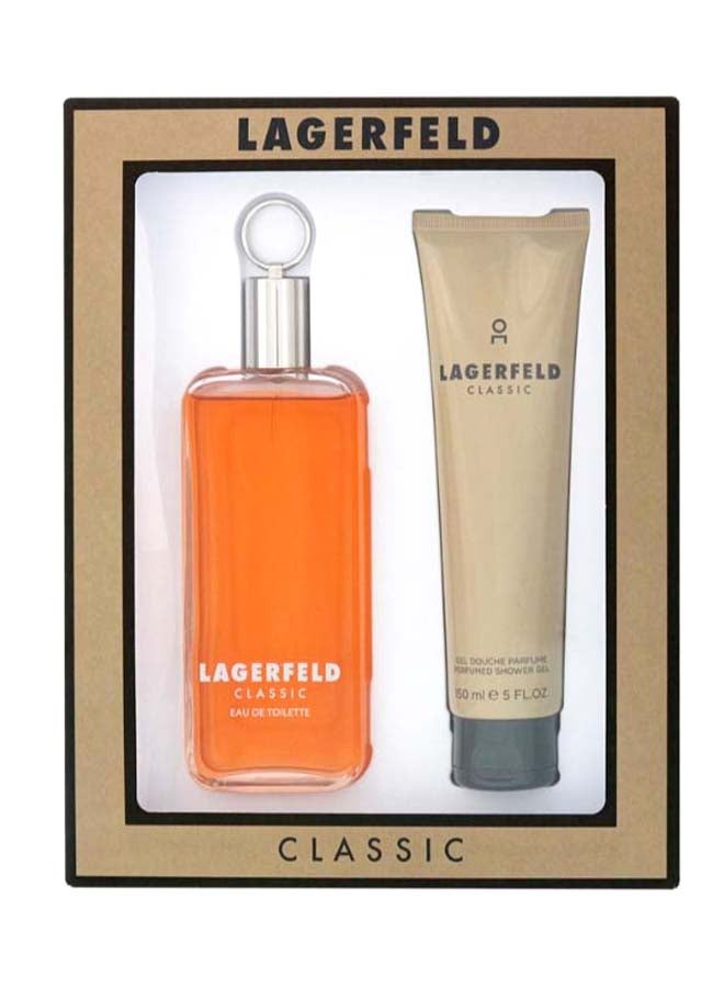 Classic 2 Pcs Set EDT + Shaving Gel 300ml