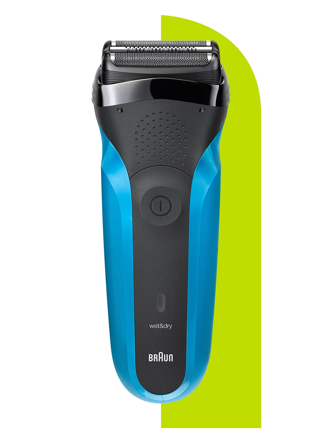 Braun Series 3 310 Electric Shaver, Wet&Dry Rechargeable and Cordless Razor for Men Black/Blue - image 3