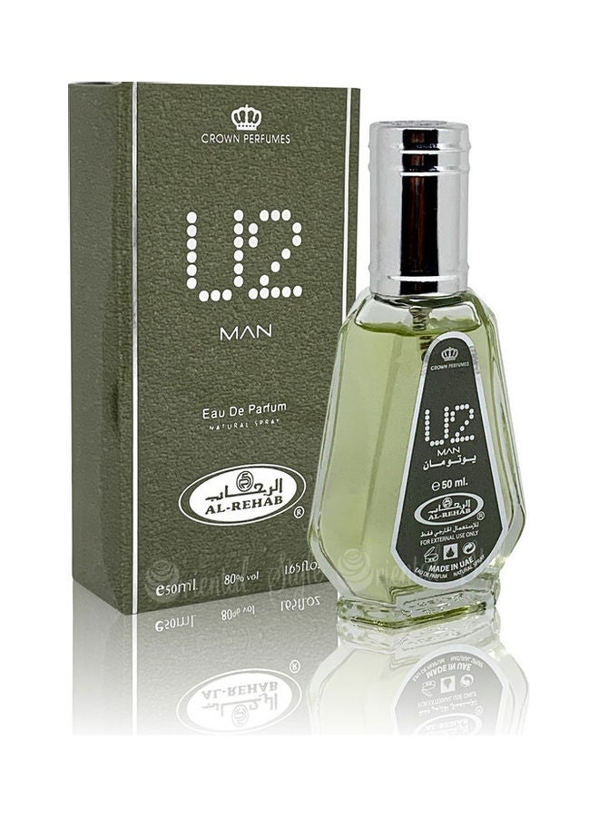 U2 Man Natural EDP 50ml