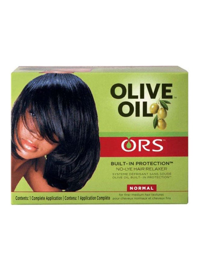 ORS No-Lye Hair Relaxer Kit | With Olive Oil | Extra Strength, Built In Protection | For Coarse Resistant Hair Textures