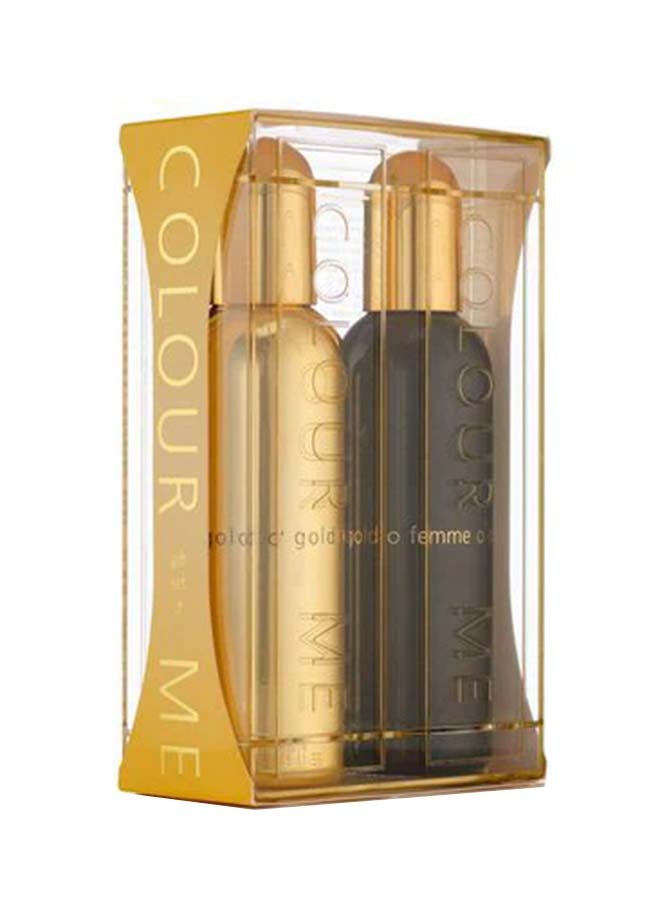 Gold Set Perfume men & women (Set of 2)