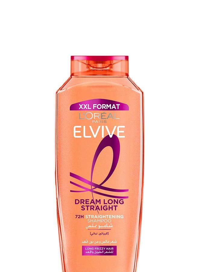 Elvive Dream Long Straight 72H Straightening Shampoo Long Freezy Hiar 600ml