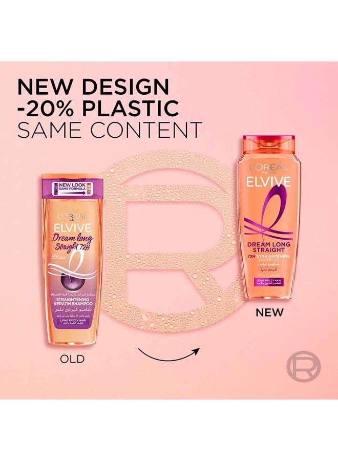 Elvive Dream Long Straightening Keratin Shampoo 400ml, Packaging Might Vary 400ml - image 3