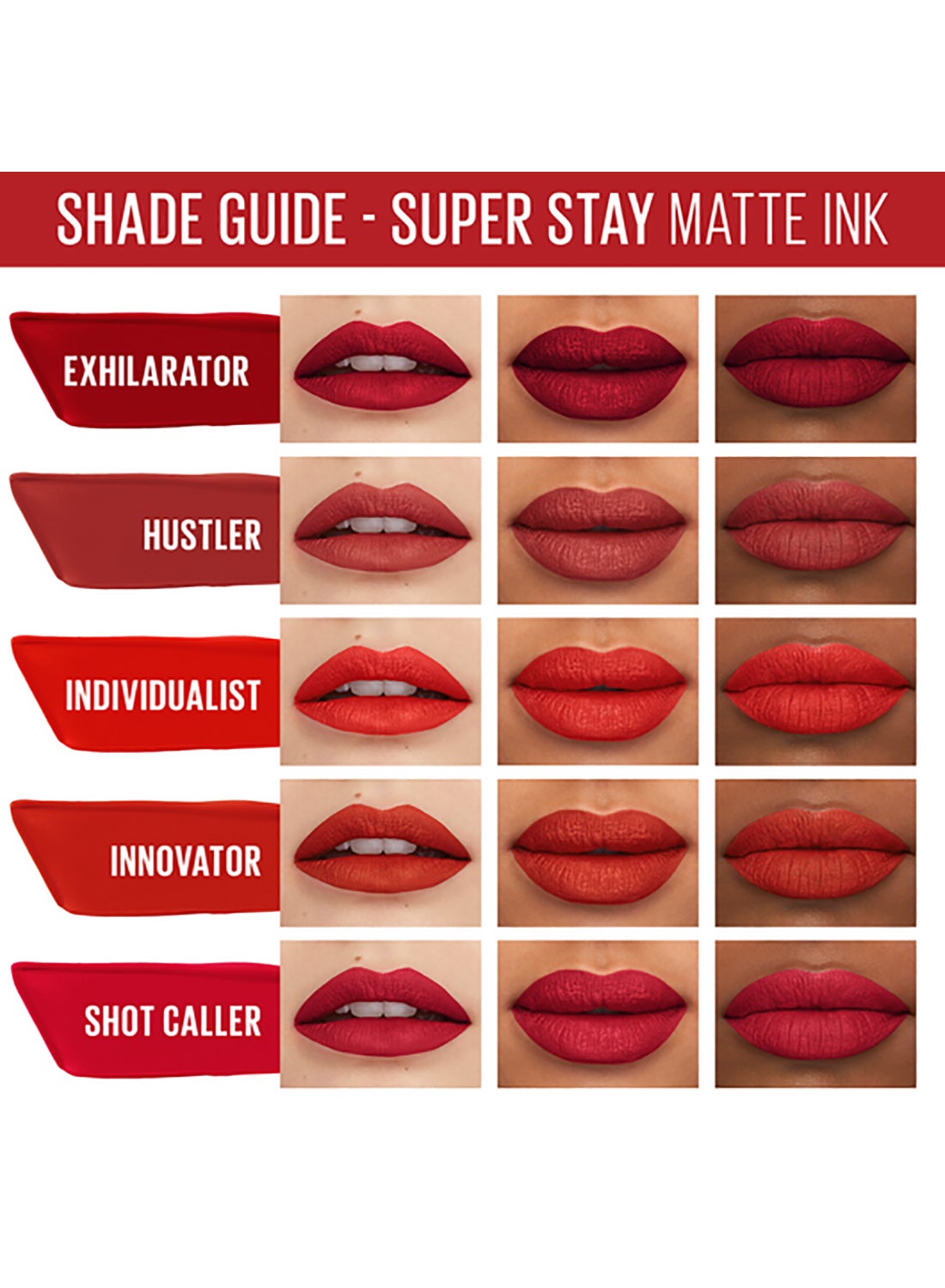 Maybelline New York Superstay Matte Ink Liquid Spiced Lipstick - 325 Shot Caller 325 Shot Caller - image 8