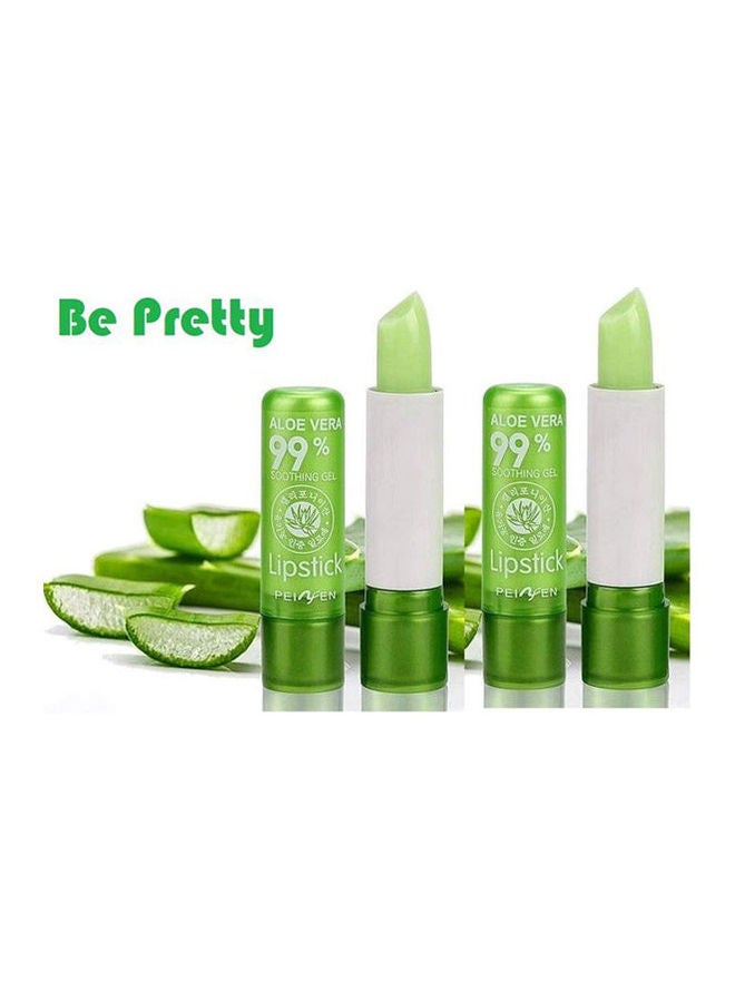 Long Lasting Nutritious Lip Balm - 2 Pcs Green