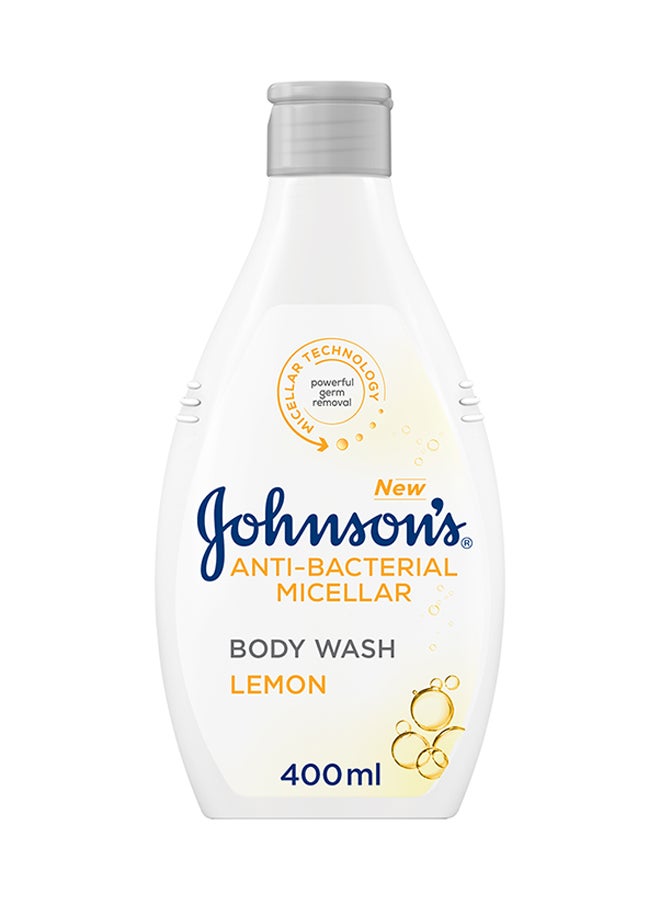Anti-Bacterial Micellar Body Wash Lemon Multicolour 400ml