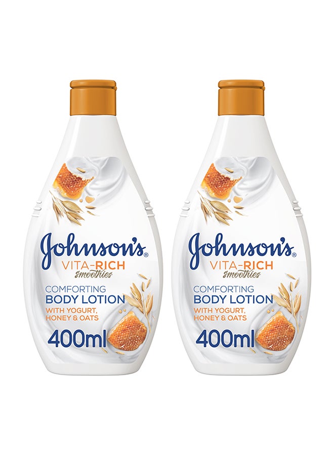 Body Lotion Vita-Rich, Smoothies Honey And Oats Multicolour 2x400ml