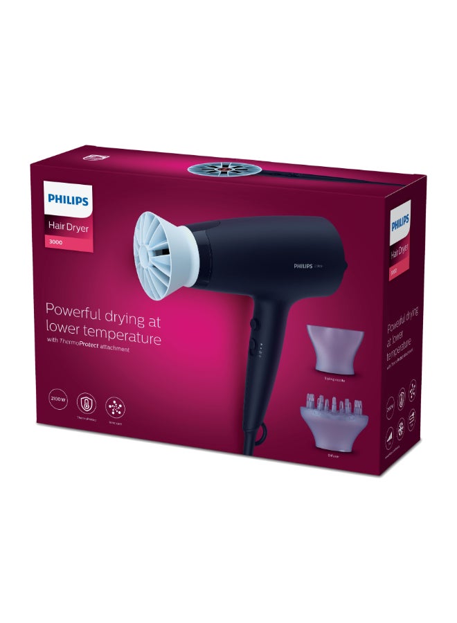 3000 Hair Dryer BHD360/23, 2 Years Warranty Black - image 10