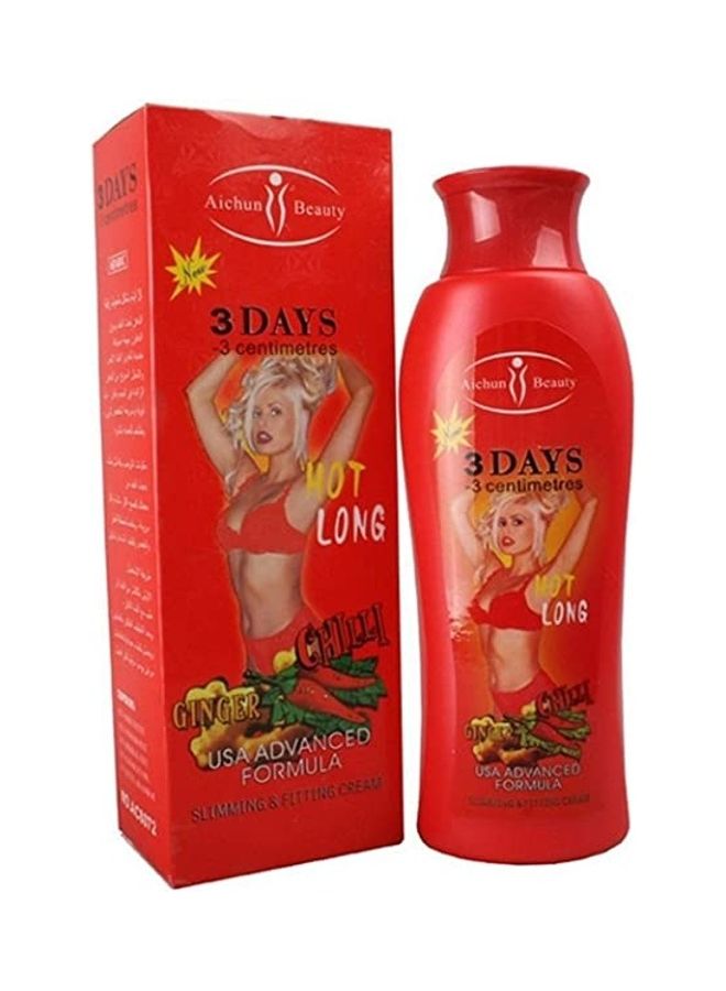 Hot Long Chilli Ginger Slimming and Fitting Cream Red 200ml