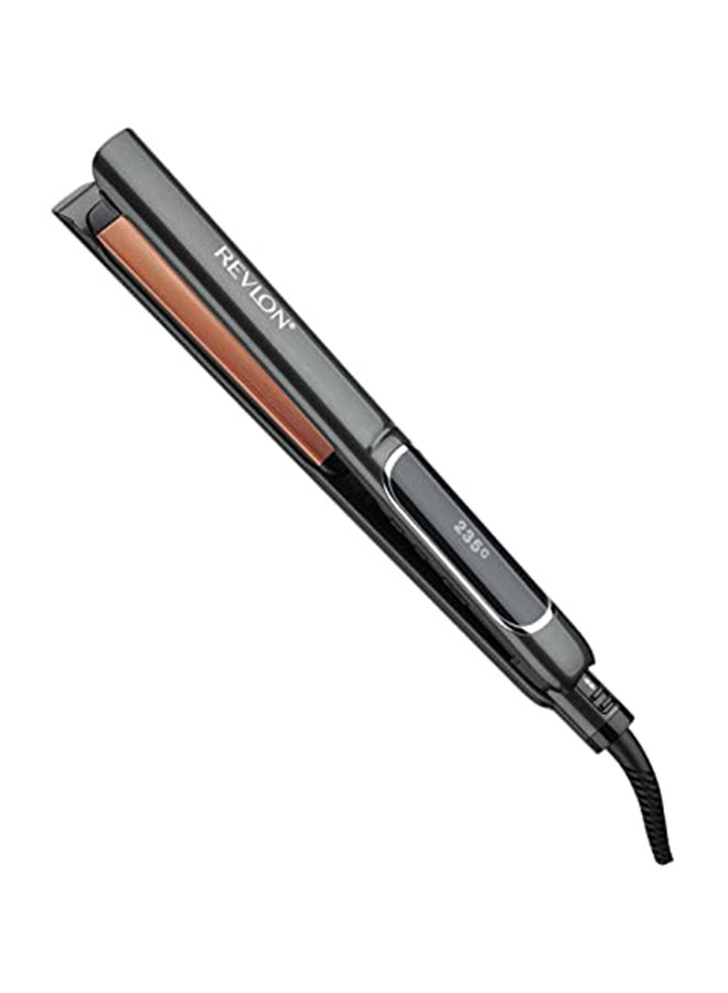 Salon Straight Copper Smooth Styler Black 125mm - image 5