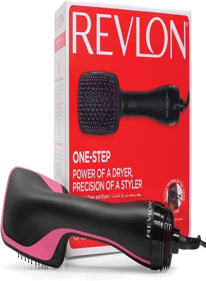 Revlon Perfect Heat One Step Dryer &  Styler, 1100 Watts, 2 heat speed setting. Large paddle design. Black - image 5