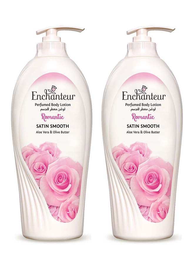 Lotion Assorted Romantic Multicolour 2x500ml