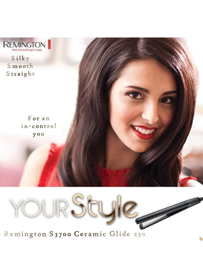 Ceramic Glide Hair Straightener 230°C 30cm black - image 8