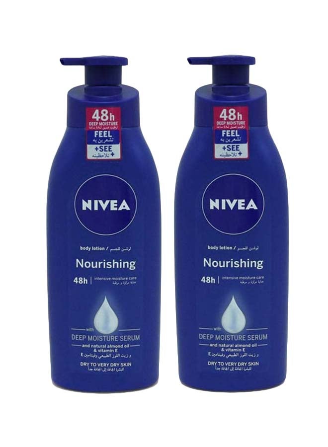 Pack Of 2 Nourishing Body Lotions White 800ml