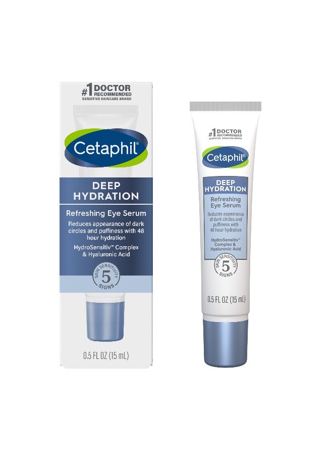 Deep Hydration, Refreshing Eye Serum, Packaging May Vary White 15ml
