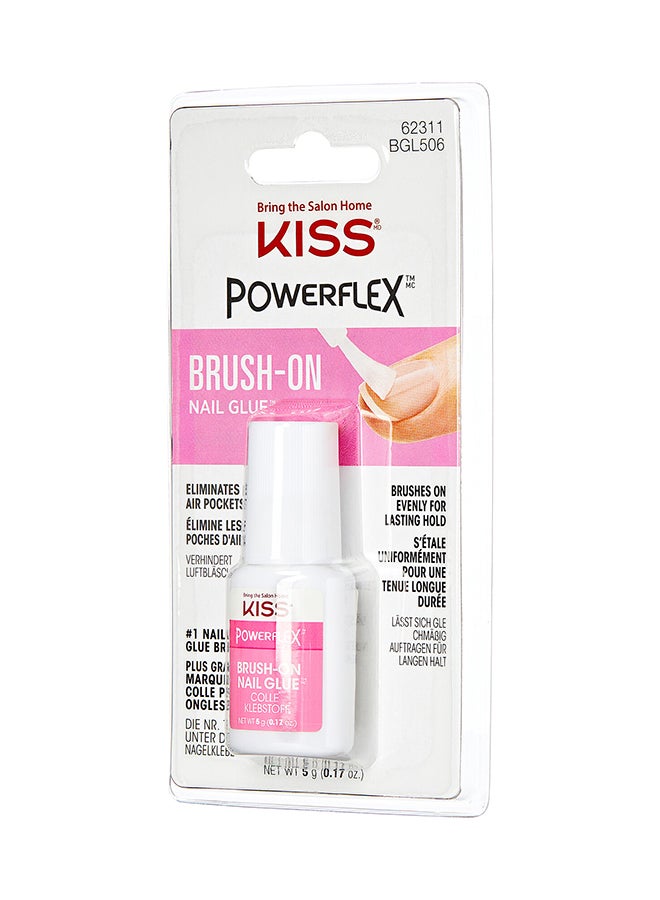 Powerflex Brush-On Nail Glue Clear - image 2