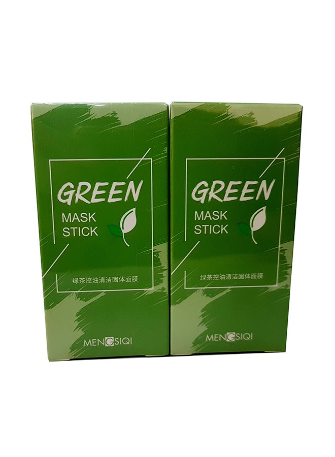 2-Piece Green Tea Purifying Clay Mask Stick 40grams