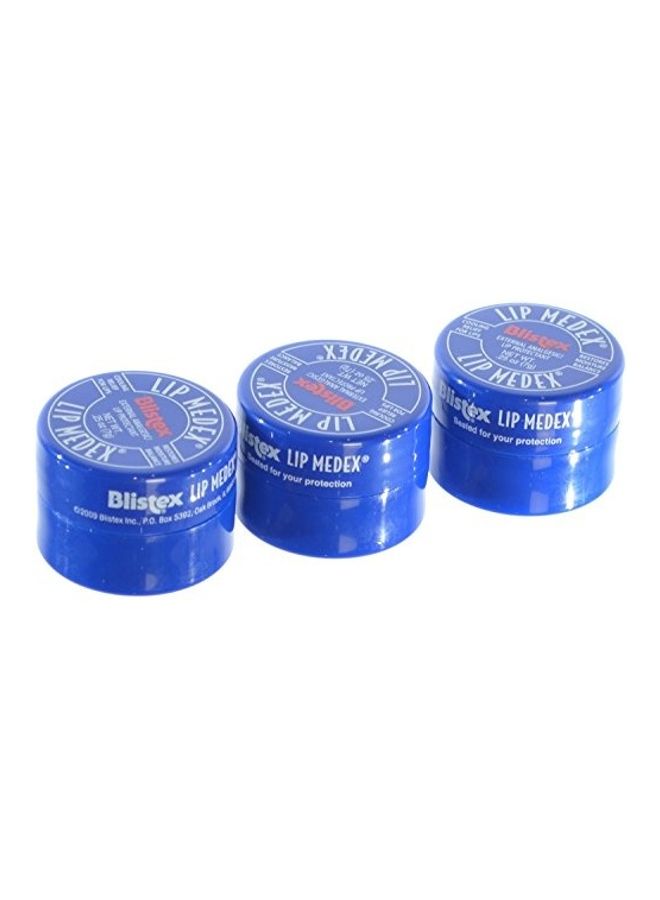 3-Piece Lip Medex Blue 7grams