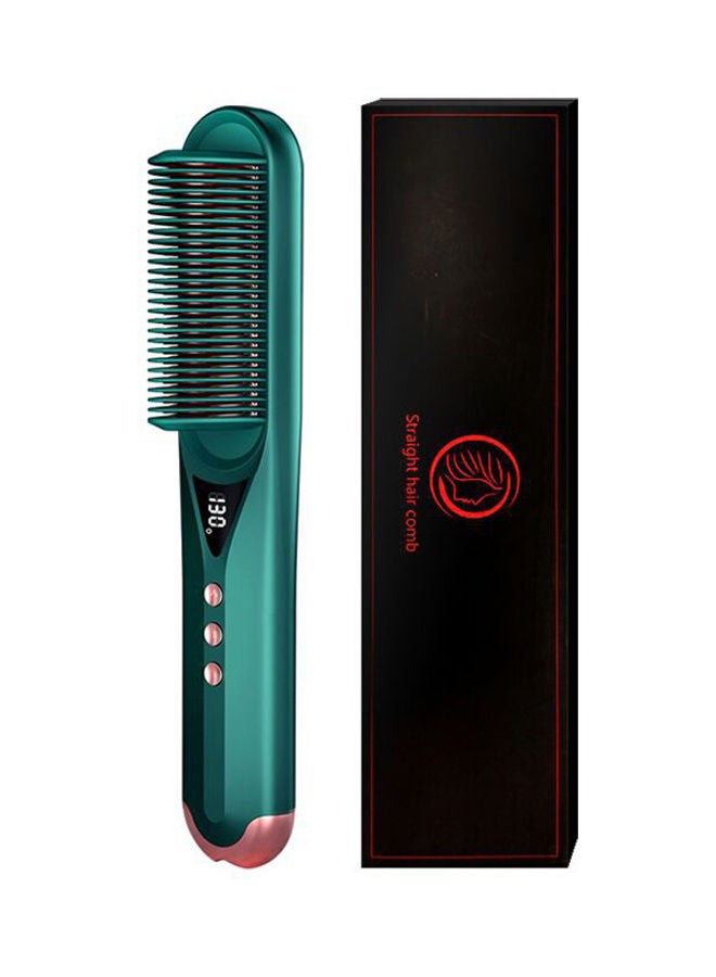 2 In 1 Hair Straightener Green