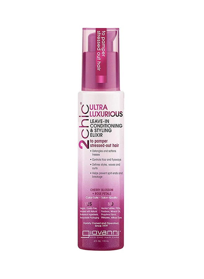 2Chic Leave-In Conditioning & Styling Elixir 118ml
