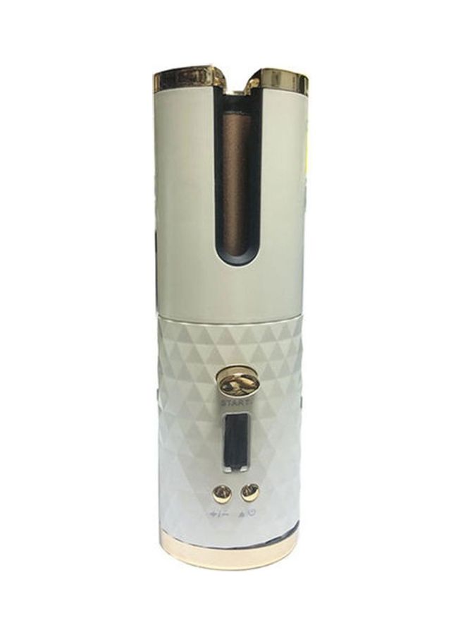 Cordless Automatic Hair Curler White/Black/Silver