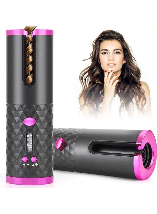 Rechargeable  Automatic Hair Curler Black