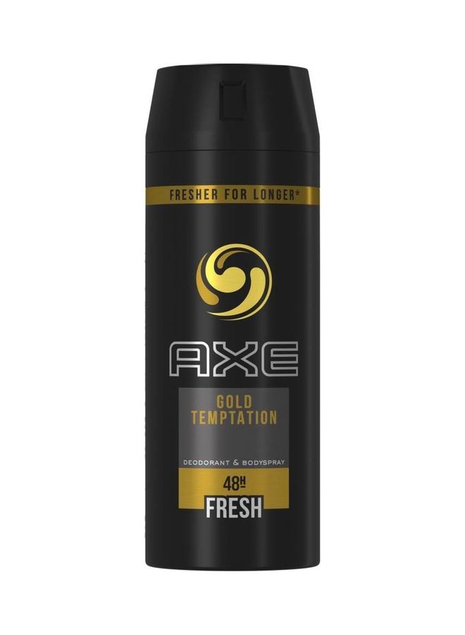 Deo Gold Temptation 48H Fresh Body Spray Multicolour 150ml