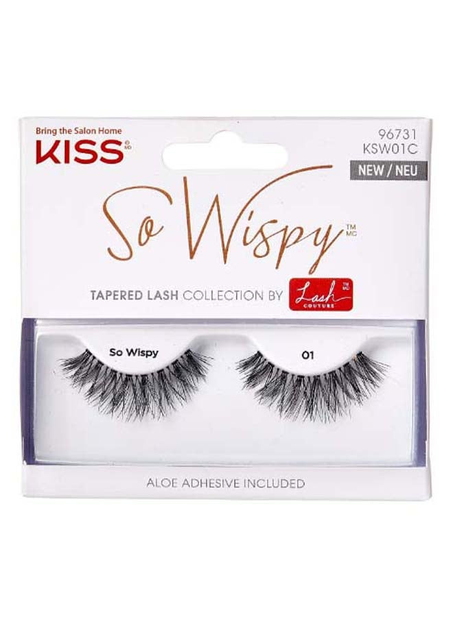 So Wispy Tapered Lash Collection Black