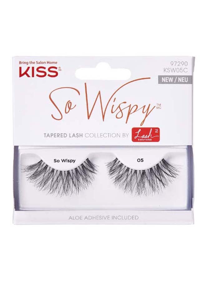 So Wispy Tapered Lash Collection Black