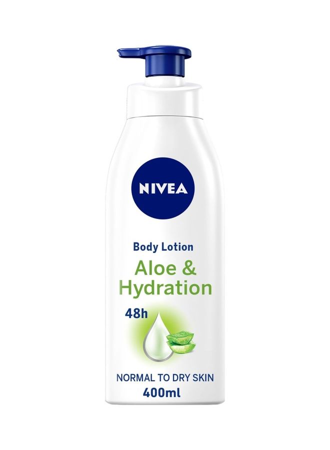 Aloe And Hydration Moisture Body Lotion White 400ml