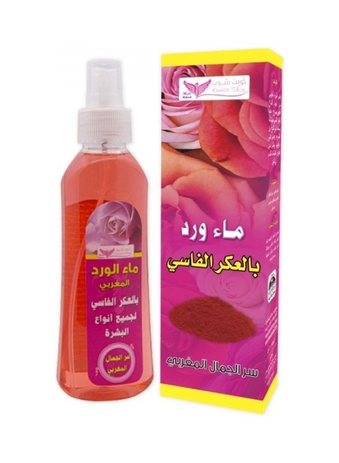 Rose Water with Aker Fassi Pink 200ml