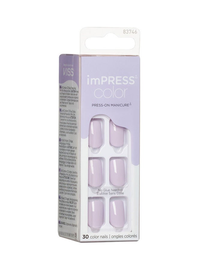 Impress Color Nails Picture Purplect - image 2