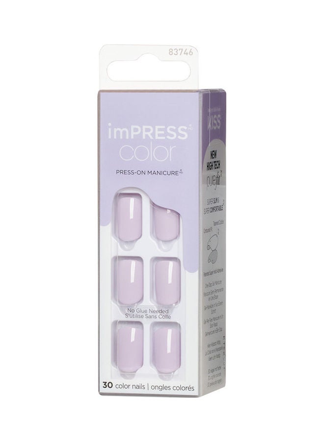Impress Color Nails Picture Purplect - image 3